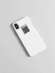 Динамический QR стикер для смартфонов
